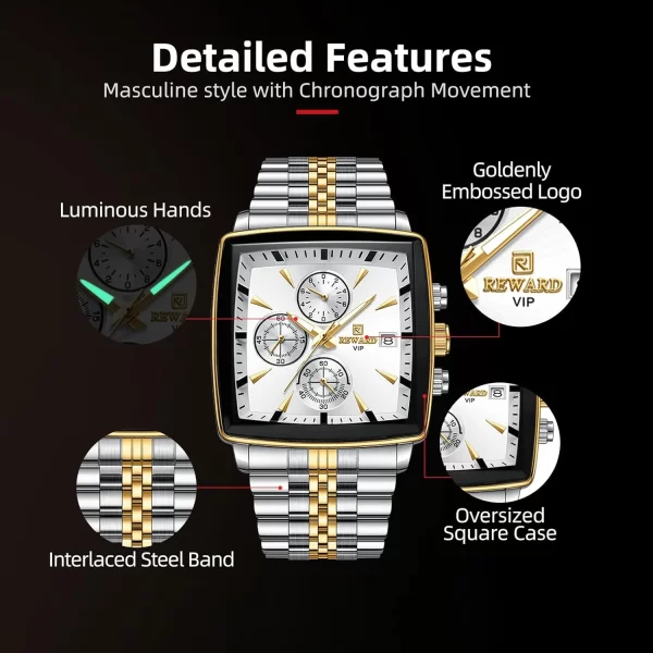 Reloj POEDAGAR White Gold - Imagen 7